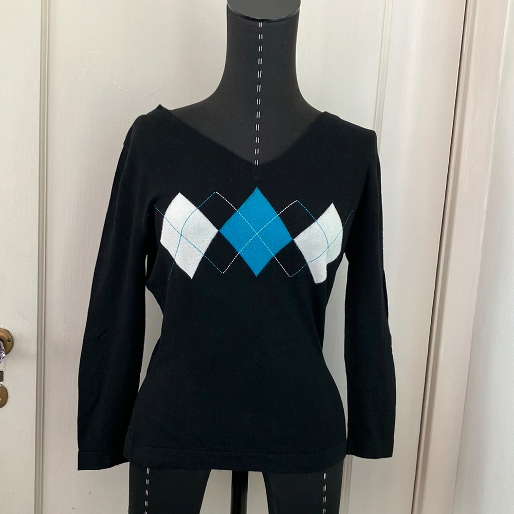 Argyle sweater by Bloom